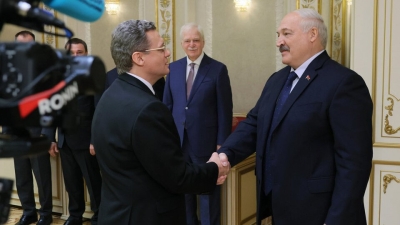 Встреча с губернатором Вологодской области России Георгием Филимоновым