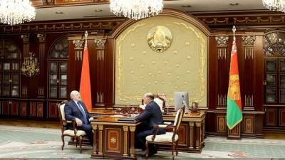 Встреча с Государственным секретарем Совета Безопасности Беларуси Александром Вольфовичем