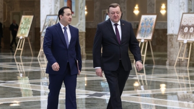 Встреча с Чрезвычайным и Полномочным Послом Таджикистана в Беларуси Бахтоваром Сафарзодой