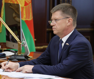 Встреча с Чрезвычайным и Полномочным Послом Беларуси в Китае Юрием Сенько