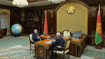 Доклад председателя Брестского облисполкома Петра Пархомчика