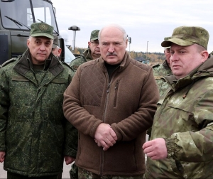 Наведванне агульнавайсковага палігона Абуз-Лясноўскі ў Брэсцкай вобласці.