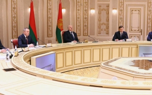 Сустрэча з губернатарам Чэлябінскай вобласці Расіі Аляксеем Тэкслерам