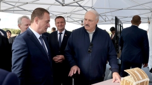 Рабочая поездка в Крупский район Минской области