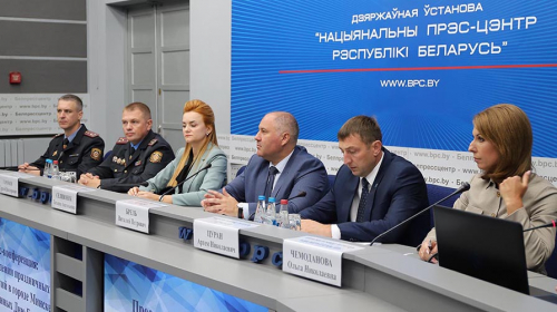 Пресс-конференция "О проведении праздничных мероприятий в городе Минске, посвященных Дню Города".