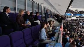 Посещение первой игры "Динамо-Минск" во втором раунде плей-офф КХЛ